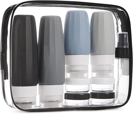 BAGSMART 18 Pack TSA Approved Travel Bottles for Toiletries